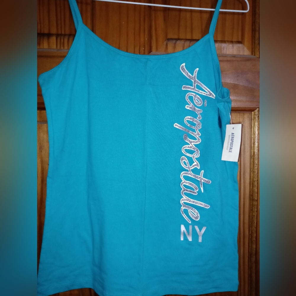 Women's glittery aeropostale tank tops one size L one size XL